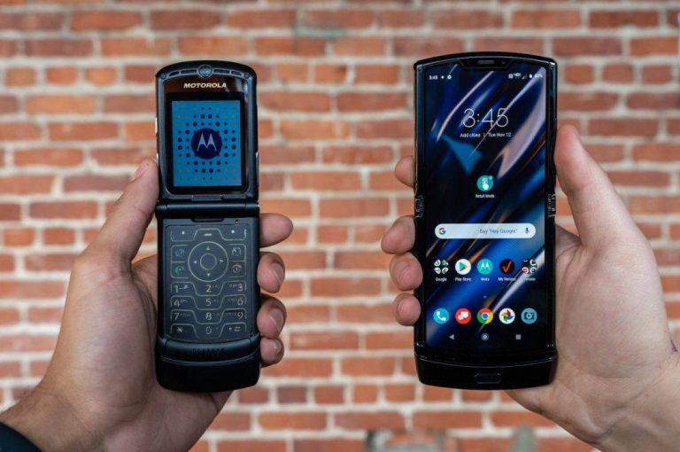 La evolución del “plegable” Motorola Razr (+Video)